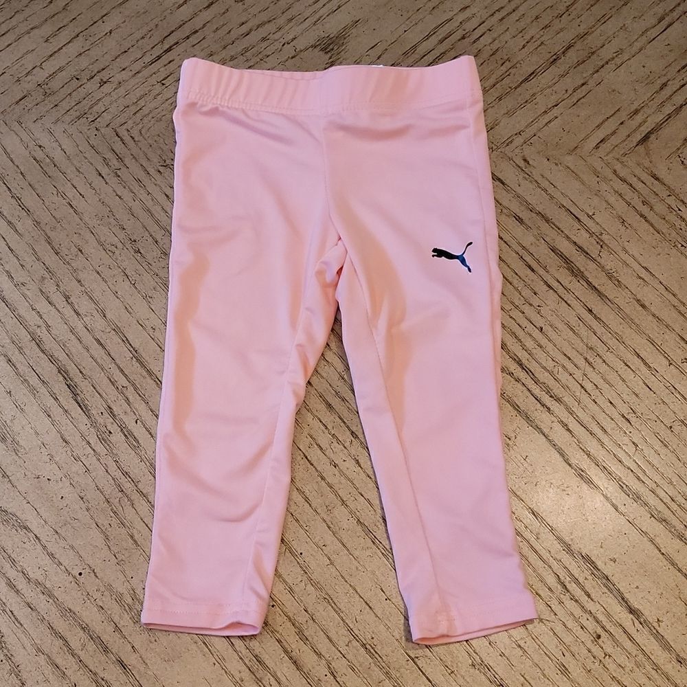 Puma 2T pink leggings New Condition 💖